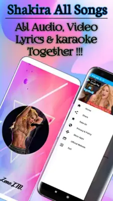 Shakira All Songs - Audio,Vide android App screenshot 6